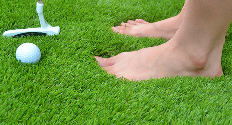 20mm Artificial grass turf Four color U type grass