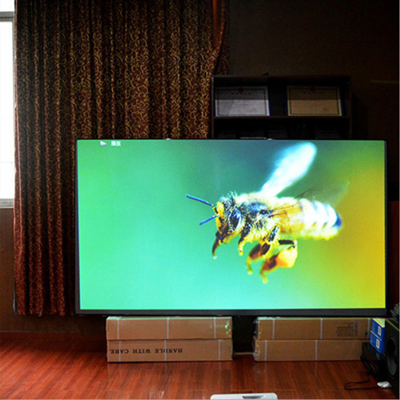 120-inch ultra-narrow short-focus laser anti-light screen