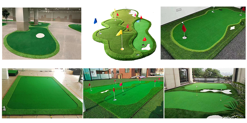 delin golf putting green