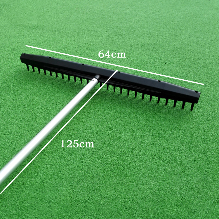 Aluminum alloy 25 tooth round head large rake