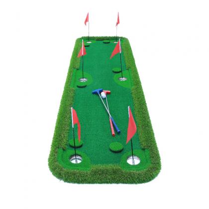 Enhanced golf green practice mat set manufacturer