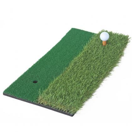 long grass practice hitting mat customized