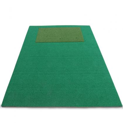 Detachable grass mat golf percussion mat