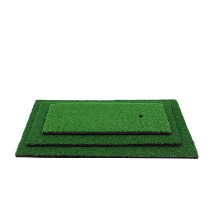 Indoor Golf Monochrome Grass Training Mat Cutting Rod Mini Swing Practice Ball Mat