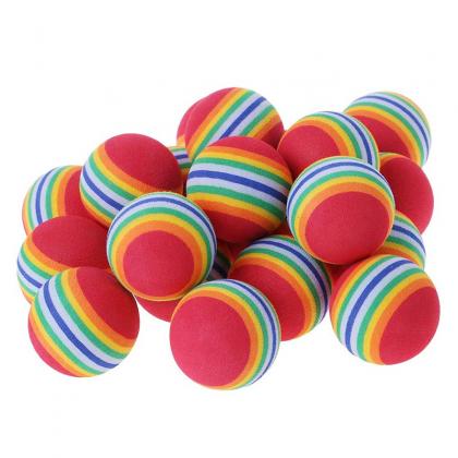 Golf sponge ball Golf rainbow ball Golf EVA ball