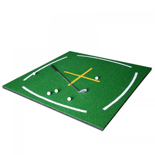 Golf practice mat delingolf