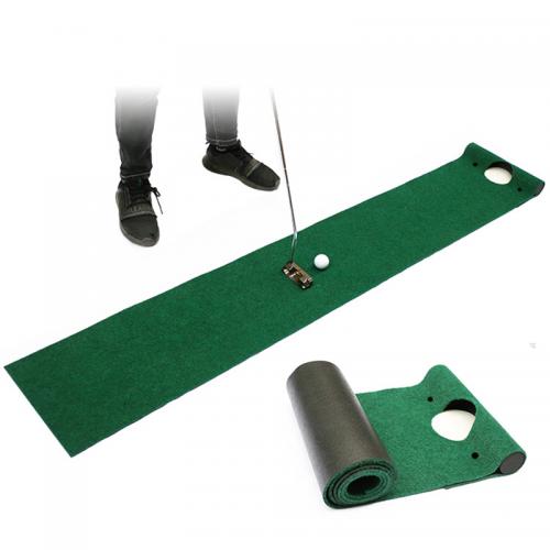 Factory direct selling golf putting practice mat delingolf