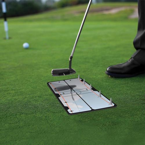 Golf outdoor indoor putting practice mirror delingolf