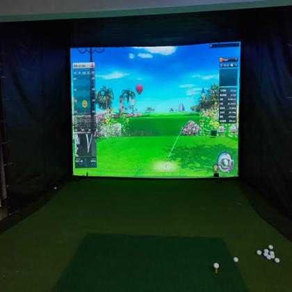 Delin DIY golf simulation enclosure/cage