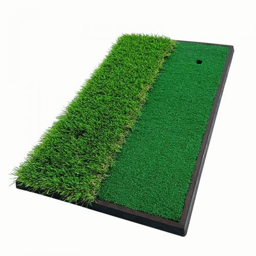 Customized golf two-color long grass mat delingolf