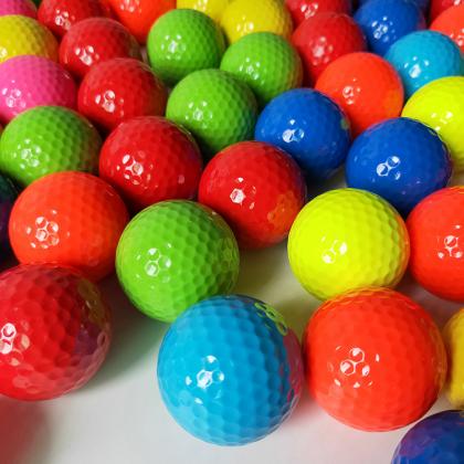 Golf color ball