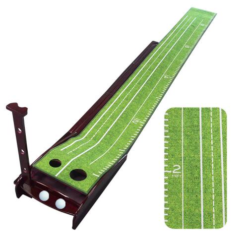 Indoor Golf Family Wooden Putting Trainer