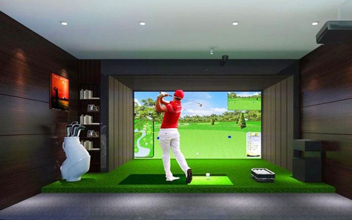 Indoor golf configuration