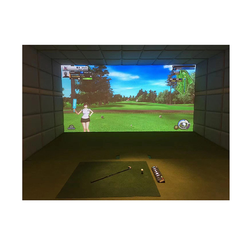 Golf-Projection-Impact-Screen nylon black-edged