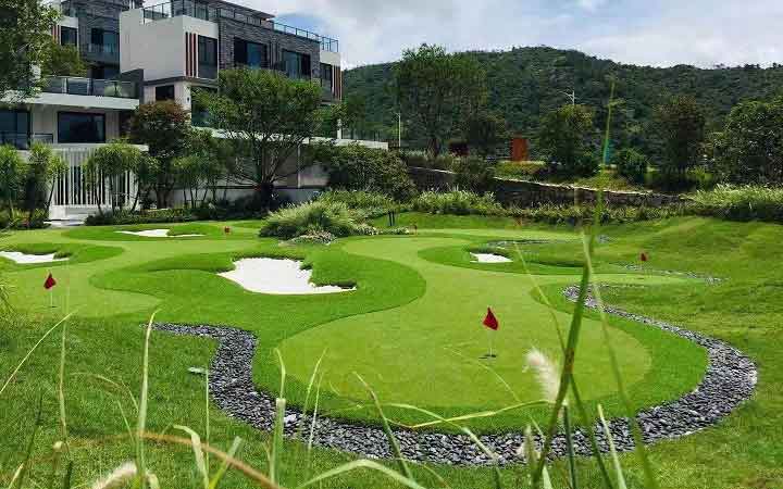 Golf outdoor putting green in Jiangmen,China